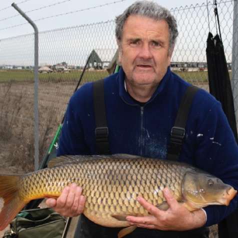 24lb carp caught on a private dam
